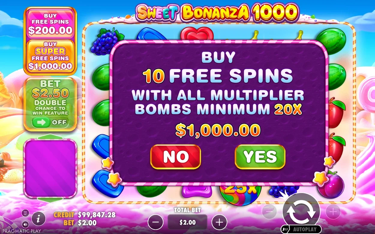 Sweet Bonanza 1000
